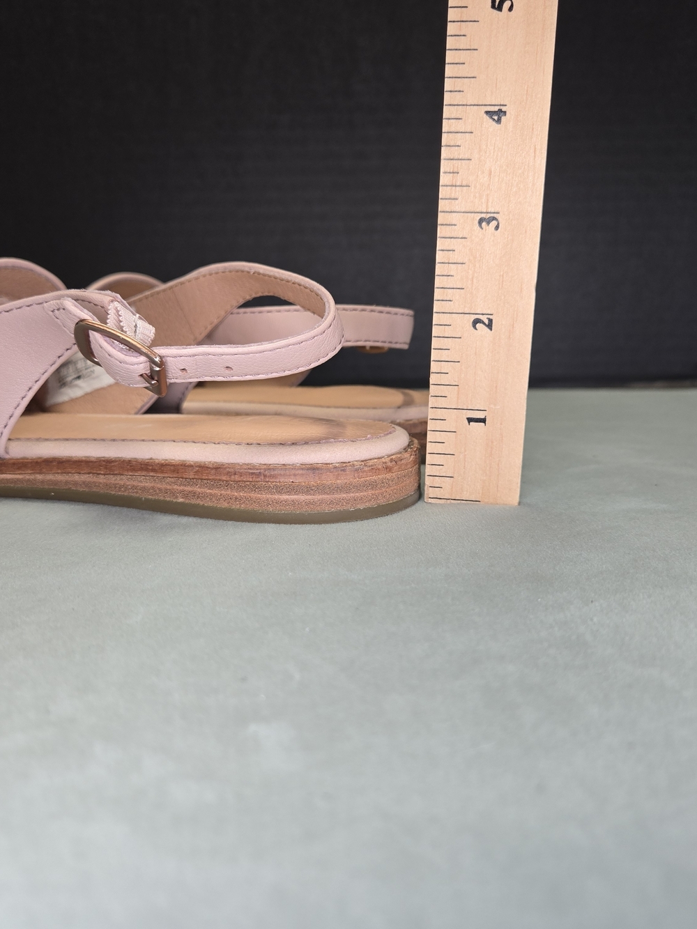 Sperry Saybrook Slingback Pearl Pink Leather Flats 9 - Picture 10 of 14